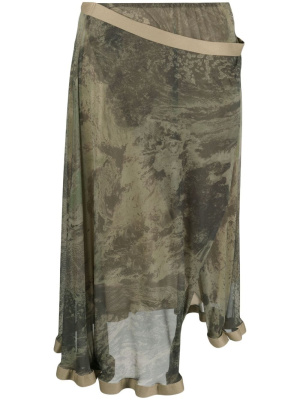 

Asymmetric wrap skirt, Diesel Asymmetric wrap skirt