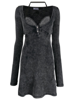 

D-Branette halterneck mini dress, Diesel D-Branette halterneck mini dress