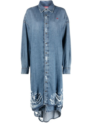 

De-Davis-L denim shirt dress, Diesel De-Davis-L denim shirt dress