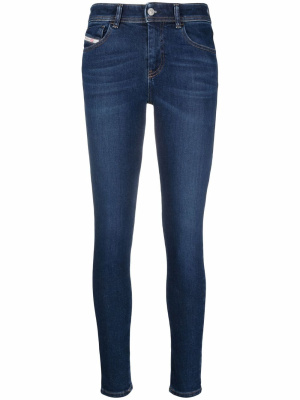

Logo-patch denim jeans, Diesel Logo-patch denim jeans