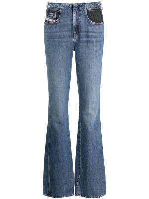 

Mid-rise bootcut jeans, Diesel Mid-rise bootcut jeans