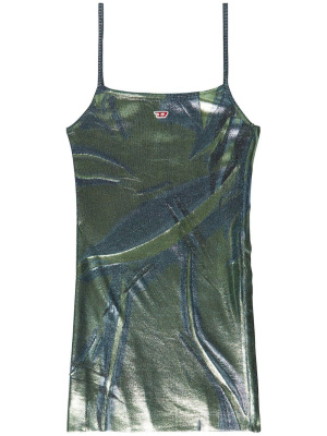 

Metallic-effect mini dress, Diesel Metallic-effect mini dress