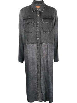 

Acid-wash denim midi dress, Diesel Acid-wash denim midi dress
