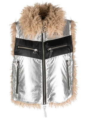

W-Efia foil-effect gilet, Diesel W-Efia foil-effect gilet