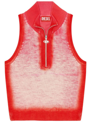 

Faded-effect wool vest, Diesel Faded-effect wool vest