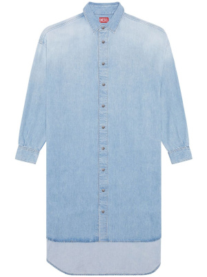 

Oversized denim shirt dress, Diesel Oversized denim shirt dress