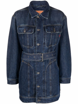 

De-Flaminia belted denim jacket, Diesel De-Flaminia belted denim jacket