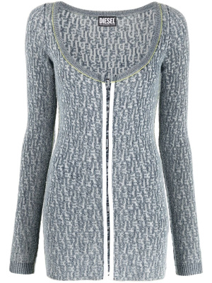 

M-Ercilla-Card knitted cardigan, Diesel M-Ercilla-Card knitted cardigan