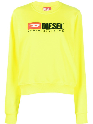 

F-REGGY-DIV logo-print sweatshirt, Diesel F-REGGY-DIV logo-print sweatshirt