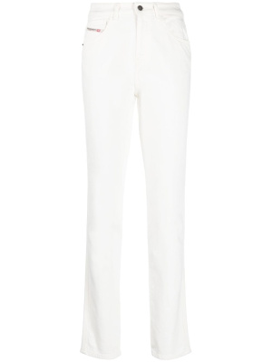 

Logo-patch straight-leg jeans, Diesel Logo-patch straight-leg jeans