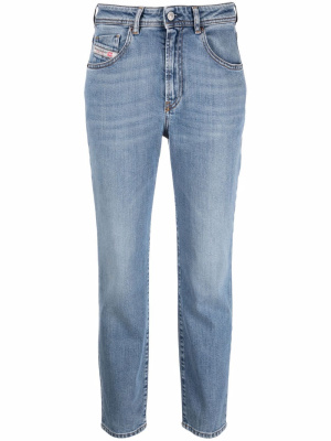 

High-rise slim-cut jeans, Diesel High-rise slim-cut jeans