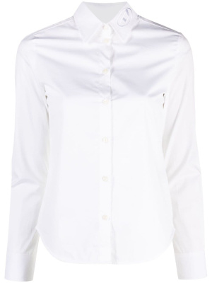 

Logo-embroidered cotton shirt, Diesel Logo-embroidered cotton shirt