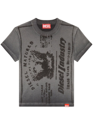 

Graphic-print short-sleeve T-shirt, Diesel Graphic-print short-sleeve T-shirt