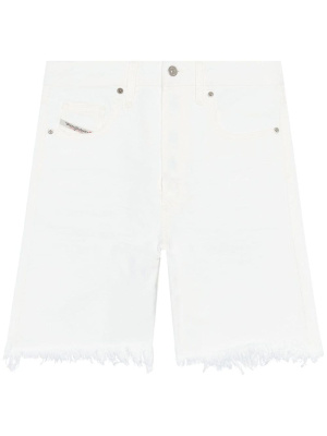 

De-Amy frayed-edge denim shorts, Diesel De-Amy frayed-edge denim shorts