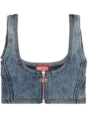 

Scoop-neck ribbed crop top, Diesel Scoop-neck ribbed crop top