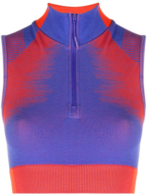 

Quarter-zip cropped vest, Y-3 Quarter-zip cropped vest