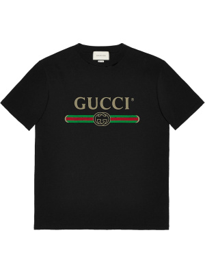 

Oversized logo T-shirt, Gucci Oversized logo T-shirt