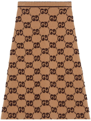 

GG jacquard wool skirt, Gucci GG jacquard wool skirt