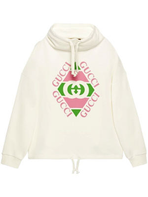 

Logo-print hoodie, Gucci Logo-print hoodie