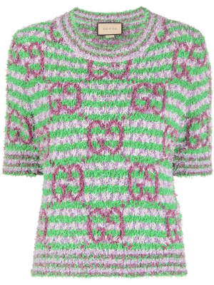 

GG striped-knit top, Gucci GG striped-knit top