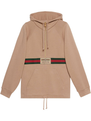 

Web-detail hoodie, Gucci Web-detail hoodie