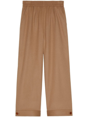 

Felted wool track trousers, Gucci Felted wool track trousers