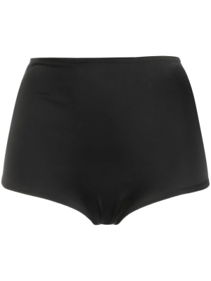 

High-waisted satin mini shorts, Maison Margiela High-waisted satin mini shorts