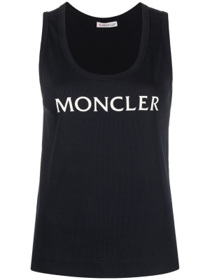 

Logo-print sleeveless top, Moncler Logo-print sleeveless top