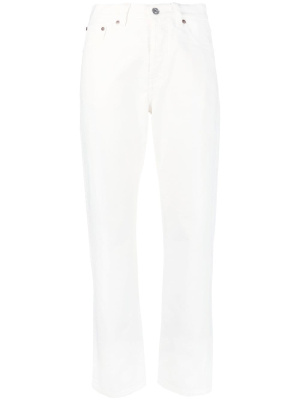

Straight-leg cotton jeans, Victoria Beckham Straight-leg cotton jeans