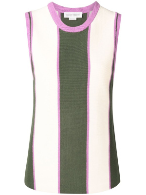 

Striped sleeveless top, Victoria Beckham Striped sleeveless top