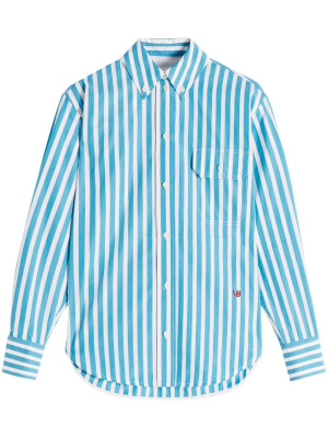 

Button-down oversized striped shirt, Victoria Beckham Button-down oversized striped shirt