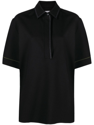 

Oversized polo top, Victoria Beckham Oversized polo top