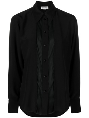 

Sheer-panel shirt, Victoria Beckham Sheer-panel shirt