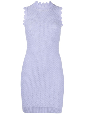 

High-neck crochet dress, Victoria Beckham High-neck crochet dress