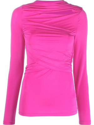 

Ruched long-sleeved top, Victoria Beckham Ruched long-sleeved top