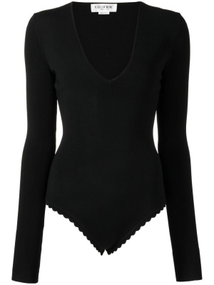 

Deep V-neck bodysuit, Victoria Beckham Deep V-neck bodysuit