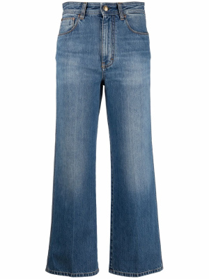 

High-rise flared jeans, Victoria Beckham High-rise flared jeans