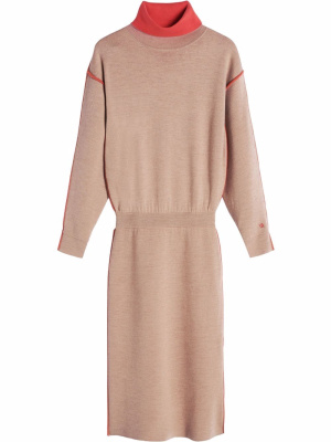 

Contrast trim jumper dress, Victoria Beckham Contrast trim jumper dress