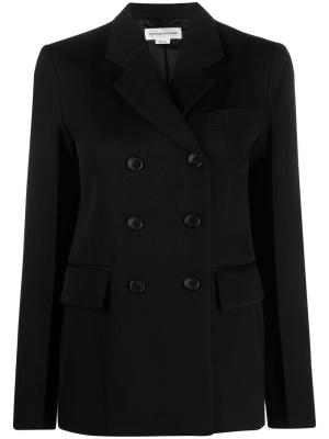 

Double-breasted wool blazer, Victoria Beckham Double-breasted wool blazer