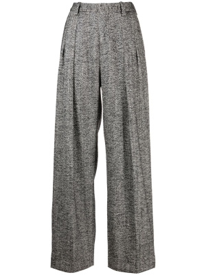 

Herringbone-pattern tailored trousers, Victoria Beckham Herringbone-pattern tailored trousers