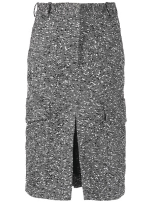 

Tailored cargo midi skirt, Victoria Beckham Tailored cargo midi skirt