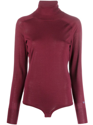 

Roll-neck merino-wool bodysuit, Victoria Beckham Roll-neck merino-wool bodysuit