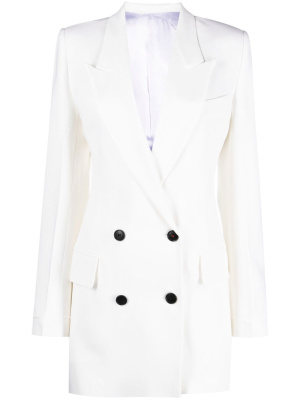 

Double-breasted blazer dress, Victoria Beckham Double-breasted blazer dress