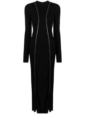 

Piped-trim detail drss, Victoria Beckham Piped-trim detail drss