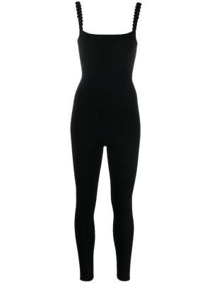 

Square-neck sleeveless jumpsuit, Victoria Beckham Square-neck sleeveless jumpsuit