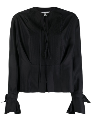 

Silk long-sleeve blouse, Victoria Beckham Silk long-sleeve blouse