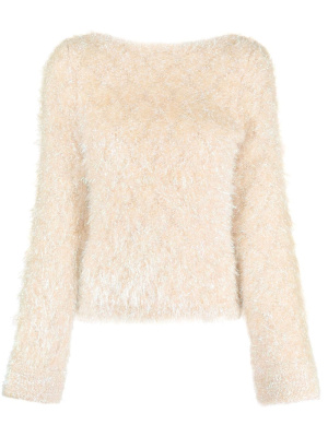 

Tinsel long-sleeved jumper, Victoria Beckham Tinsel long-sleeved jumper