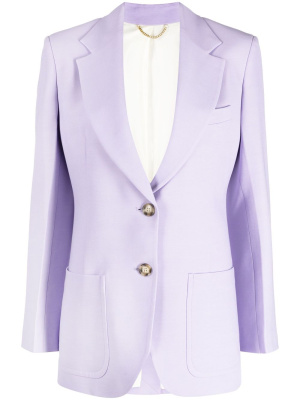

Notched-lapels single-breasted blazer, Victoria Beckham Notched-lapels single-breasted blazer