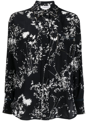 

Floral-print silk shirt, Victoria Beckham Floral-print silk shirt
