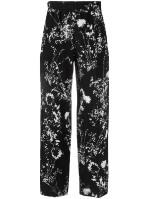 

Floral-print silk trousers, Victoria Beckham Floral-print silk trousers